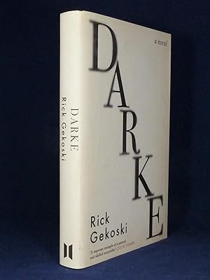 Image du vendeur pour Darke *SIGNED First Edition, 1st printing* mis en vente par Malden Books