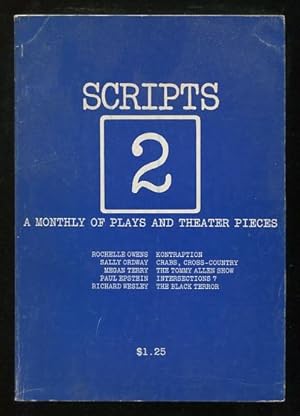 Bild des Verkufers fr Scripts: A Monthly of Plays and Theater Pieces - issue no. 2 (December 1971) zum Verkauf von ReadInk, ABAA/IOBA