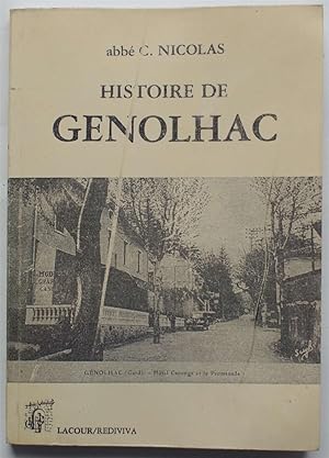 Image du vendeur pour Histoire de Genolhac mis en vente par Aberbroc