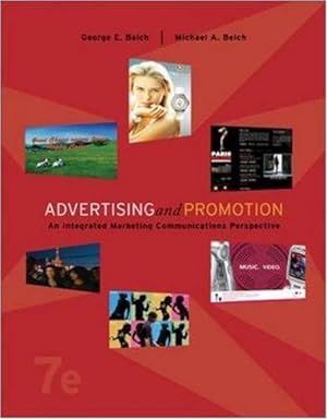 Imagen del vendedor de Advertising and Promotion: An Integrated Marketing Communications Perspective w/ Premium Content Card a la venta por WeBuyBooks