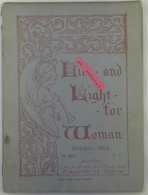 Life and Light for Woman. October, 1894