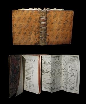 Seller image for La Sainte Bible en latin et en franois [franais] avec des Notes littrales, critiques et historiques. for sale by Babel Librairie