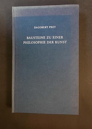 Seller image for Bausteine zu einer Philosophie der Kunst for sale by Antiquariat Strter