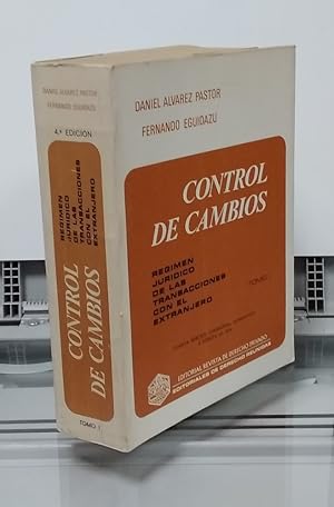 Imagen del vendedor de Control de cambios (4 edicin, actualizada). Rgimen jurdico de las transacciones con el extranjero, tomo I a la venta por Librera Dilogo