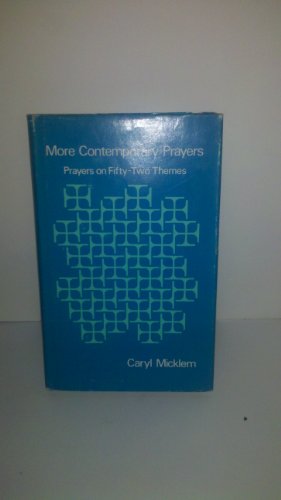 Imagen del vendedor de More Contemporary Prayers a la venta por WeBuyBooks