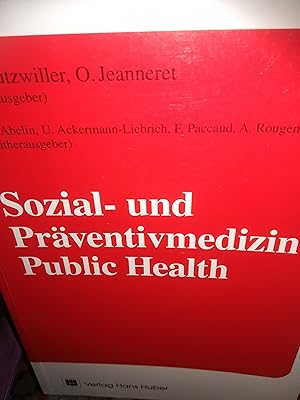 Immagine del venditore per Sozial- und Prventivmedizin Public Health venduto da Verlag Robert Richter