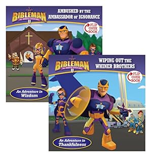 Seller image for Ambushed by the Ambassador of Ignorance/Wiping Out the Whiner Brothers, Flip-Over Book (Bibleman) for sale by Reliant Bookstore