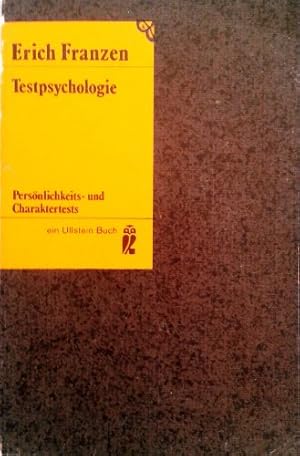 Seller image for Testpsychologie. Persnlichkeits- und Caraktertests for sale by Gabis Bcherlager