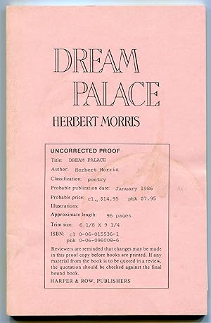 Seller image for Dream Palace for sale by Between the Covers-Rare Books, Inc. ABAA