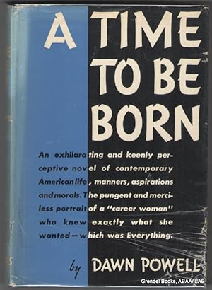 Seller image for A Time to Be Born. for sale by Grendel Books, ABAA/ILAB