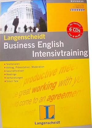 Immagine del venditore per Langenscheidt Business English Intensivtraining - Set mit 6 Audio-CDs und Begleitbuch venduto da Berliner Bchertisch eG
