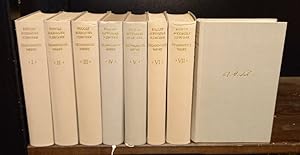 Bild des Verkufers fr Gesammelte Werke in fnf [recte: 8] Bnden. [Von Rudolf Alexander Schrder]. - Band 1: Die Gedichte. - Bnde 2 und 3: Die Aufstze und Reden. - Band 4: Homer. Deutsch. - Band 5: Vergil/Horaz Deutsch. - Band 6: Corneille / Racine / Molire in deutschen Alexandrinern. - Band 7: Shakespeare. Deutsch. - Band 8: Predigten zum Kirchenjahr. zum Verkauf von Antiquariat Kretzer