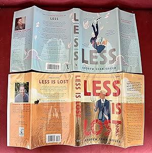 Seller image for LESS AND LESS IS LOST/LESS IS 2018 PULITZER PRIZE WINNER FOR FICTION AND LESS IS LOST IS SEQUEL PUBLISHED IN 2022/BOTH COPIES ARE SIGNED AND DATED BY AUTHOR TO THE TITLE PAGE for sale by m&g books