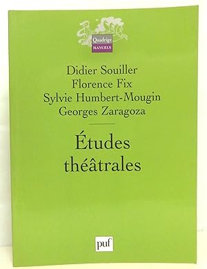 Seller image for Etudes thtrales. for sale by Rometti Vincent