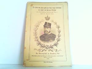 Bild des Verkufers fr Die Feier des Fnfzigjhrigen Regierungs-Jubilums Sr. Hoheit des Herzogs Wilhelm von Braunschweig, Lneburg und Oels am 25. April 1881. Eine Erinnerungsschrift fr Braunschweigs Volk. zum Verkauf von Antiquariat Ehbrecht - Preis inkl. MwSt.