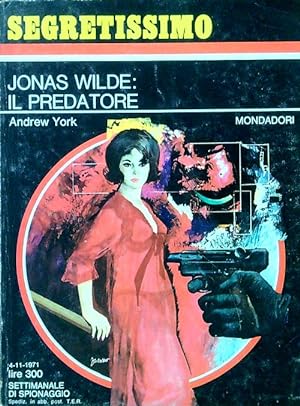 Bild des Verkufers fr Jonas Wilde: il predatore zum Verkauf von Librodifaccia
