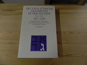Bild des Verkufers fr Deutsch-jdische Geschichte in der Neuzeit; Teil: Bd. 3., Umstrittene Integration : 1871 - 1918. von Steven M. Lowenstein . [Aus dem Engl. bers. von Holger Fliessbach] zum Verkauf von Versandantiquariat Schfer