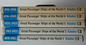 Great Passenger Ships of the World 5 Volumes