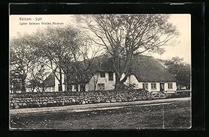 Bild des Verkufers fr Ansichtskarte Keitum /Sylt, Heimats Friesen-Museum zum Verkauf von Bartko-Reher