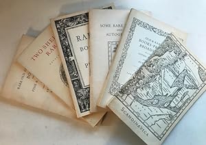 Seven assorted bookseller catalogues: nos. 6, 7, 8, 9, 10, 11, 13