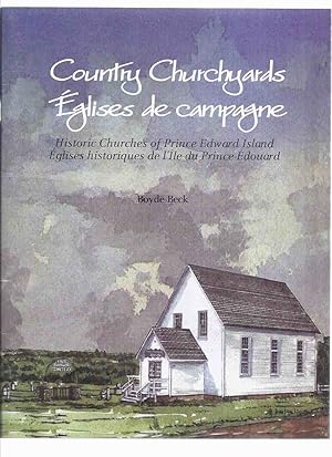 Seller image for Country Churchyards / Eglises De Campagne: Historic Churches of Prince Edward Island / Eglises Historiques De l'Ile Du Prince Edward ( English and French Text )( PEI / P.E.I. )( 6 Postcards Intact )( Post Cards ) for sale by Leonard Shoup