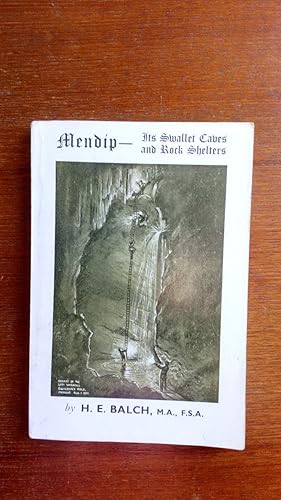 Bild des Verkufers fr Mendip - Its Swallet Caves and Rock Shelters zum Verkauf von Le Plessis Books
