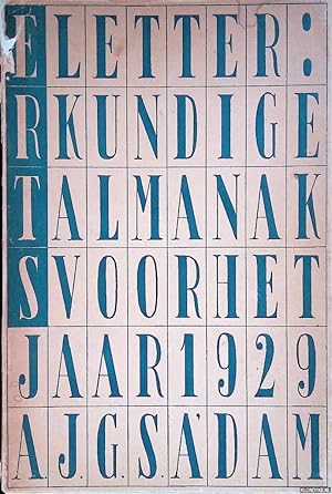 Seller image for Letterkundige Almanak Erts voor het jaar 1929: verzen, proza, drama, esay for sale by Klondyke