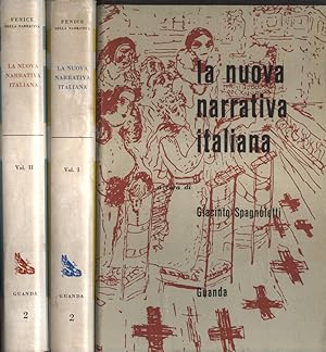Seller image for La nuova narrativa italiana Vol. I - II for sale by Biblioteca di Babele