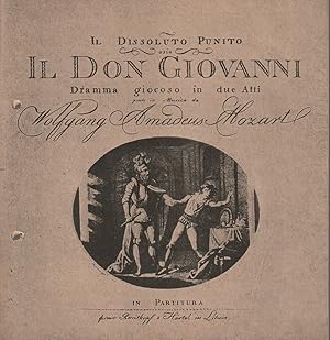 Seller image for Programmheft Wolfgang Amadeus Mozart DON GIOVANNI 31. Mai 1963 Groes Haus for sale by Programmhefte24 Schauspiel und Musiktheater der letzten 150 Jahre