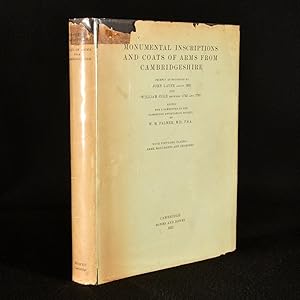 Seller image for Monumental Inscriptions and Coats of Arms from Cambridgeshire for sale by Rooke Books PBFA