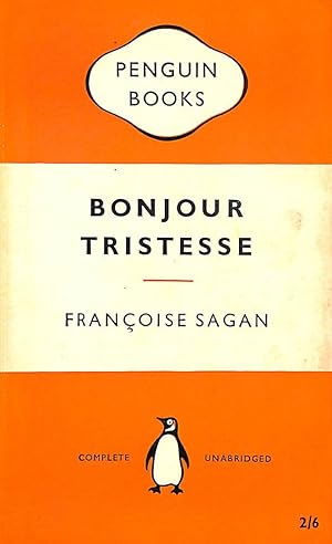 Seller image for Bonjour Tristesse for sale by M Godding Books Ltd