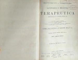 Immagine del venditore per Dizionario di medicina e di terapeutica medica e chirurgica venduto da Miliardi di Parole