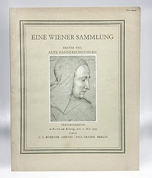 Bild des Verkufers fr Eine Wiener Sammlung. Erster Teil: Alte Handzeichnungen. Katalog zur Versteigerung in Berlin am 12. Mai 1930 zum Verkauf von Antiquariat An der Rott Oswald Eigl