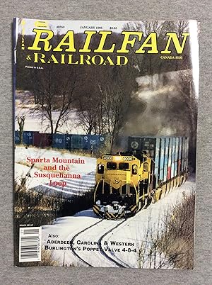 Image du vendeur pour Railfan And Railroad, January 1995, Volume 14, Number 1 mis en vente par Book Nook