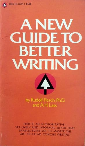 Imagen del vendedor de A New Guide to Better Writing a la venta por Kayleighbug Books, IOBA