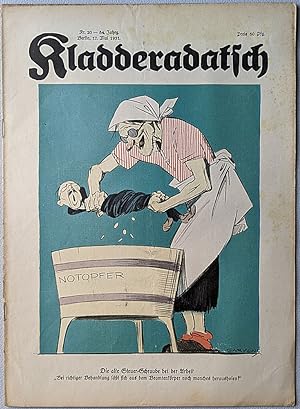 Imagen del vendedor de Kladderadatsch,17. Mai 1931. (84. Jahrang, Nr.20) a la venta por Versandantiquariat Karin Dykes