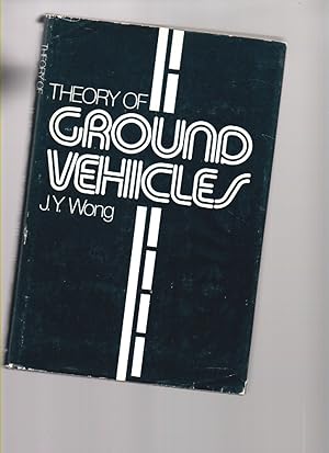 Immagine del venditore per Theory of Ground Vehicles venduto da Mossback Books