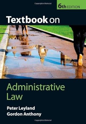 Image du vendeur pour Textbook on Administrative Law mis en vente par WeBuyBooks