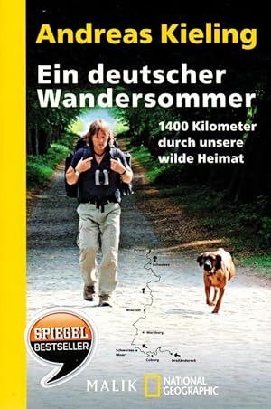 Imagen del vendedor de Ein deutscher Wandersommer 1400 Kilometer durch unsere wilde Heimat Malik National Geographic 471 a la venta por Flgel & Sohn GmbH