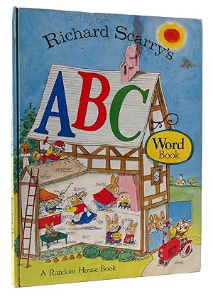 Image du vendeur pour RICHARD SCARRY'S ABC WORD BOOK mis en vente par Rare Book Cellar