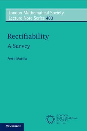 Seller image for Rectifiability for sale by GreatBookPrices