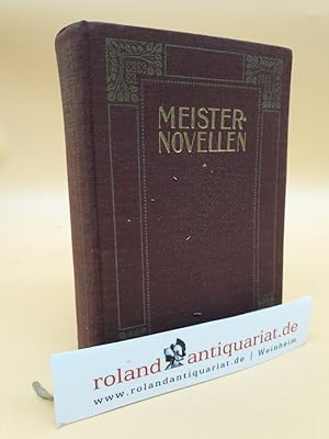 Bild des Verkufers fr Acht Meisternovellen aus Paul Hense's Novellenschatz zum Verkauf von Roland Antiquariat UG haftungsbeschrnkt