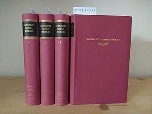 Heinrich Heine - Werke in vier Bänden. [Herausgegeben von Paul Stapf]. (= Birkhäuser-Klassiker, B...