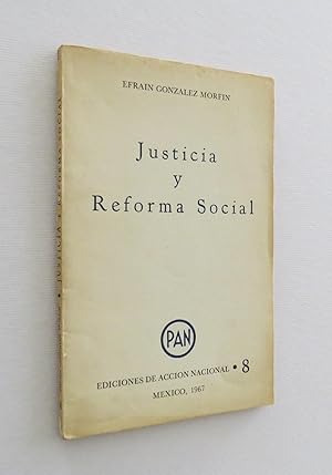 Imagen del vendedor de Justicia y Reforma Social a la venta por Librera Urbe