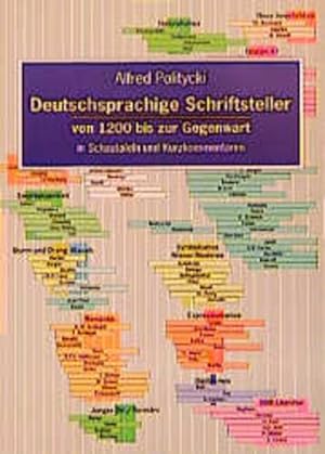 Immagine del venditore per Deutschsprachige Schriftsteller von 1200 bis zur Gegenwart in Schautafeln und Kurzkommentaren venduto da Gerald Wollermann