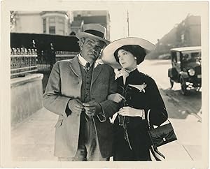 Greed (Original photograph of Gibson Gowland and Zasu Pitts from the 1924 silent film)