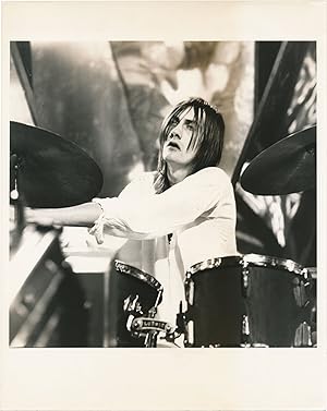 Bild des Verkufers fr Three original photographs of Mick Fleetwood, 1969-1971 zum Verkauf von Royal Books, Inc., ABAA