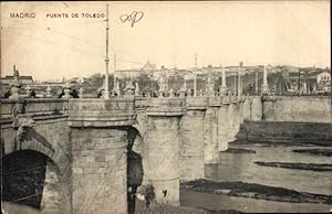 Ansichtskarte / Postkarte Madrid Spanien, Puente de Toledo