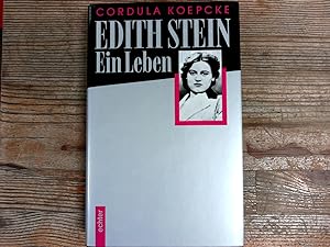 Bild des Verkufers fr Edith Stein: Ein Leben. zum Verkauf von Antiquariat Bookfarm