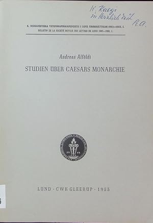 Studien über Caesars Monarchie.